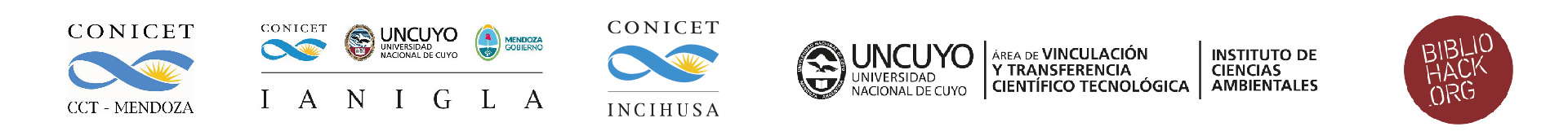 Instituciones participantes del Laboratorio de Aguas Cuyanas